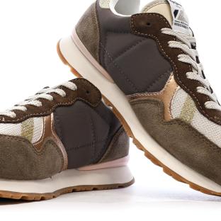 Baskets Marrons Femme Pepe jeans Brit Mixt vue 7
