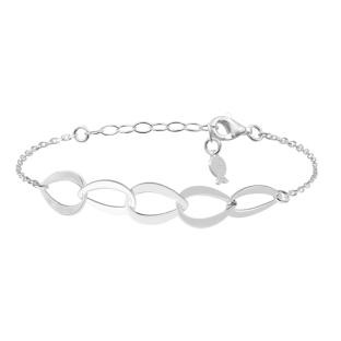 Bracelet Argent Clio Blue Bracelet Mado pas cher