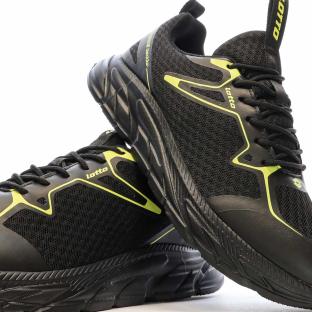 Baskets Noir/Jaune Noir Homme Lotto Thirty4 vue 7