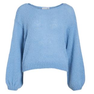 Women's blue jumper Vila Choca Photo of the Espace des Marques %store% store - view of %key%