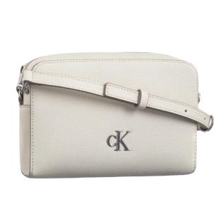 Sac à Bandoulière Blanc Femme Calvin Klein Jeans Minimal pas cher