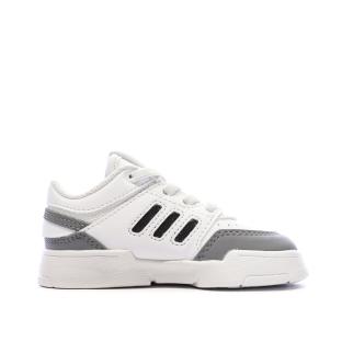 Baskets Blanches/Grises Garçon Adidas Drop vue 2