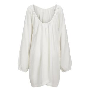Robe Blanche Femme JJXX Muslin vue 4