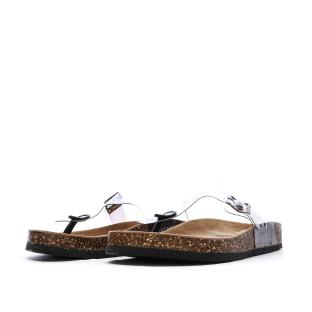 Sandales Transparente/Noir Femme Chattawak Summer vue 0