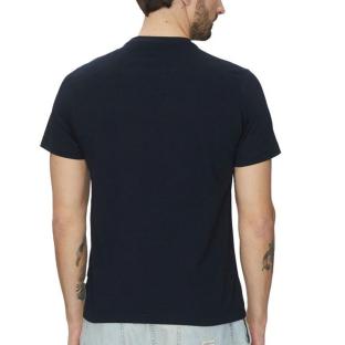 T-shirt Marine Homme Guess Palm Tree vue 2