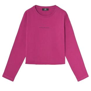 T-shirt Violet Fille Le Temps Des Cerises Catigi pas cher
