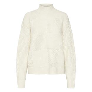 Pull Écru Femme Vero Moda Moon vue 3