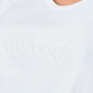 T-shirt Blanc Femme Project X Paris Broderie vue 3