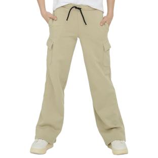 Jogging Beige Fille Kids ONLY Kogamanda vue 0