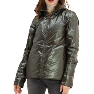 Veste Imperméable Kaki Femme Laura Jo Mi-saison Court vue 0