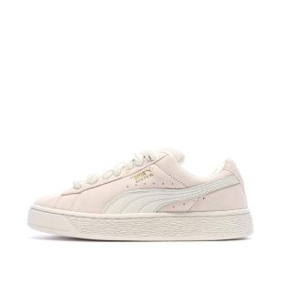 Baskets Rose Pale Femme Puma Suede Xl Rope vue 0