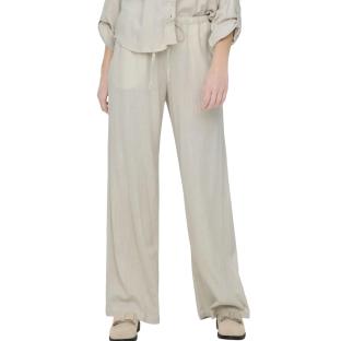 Pantalon fluide Écru Femme JDY Caya vue 0