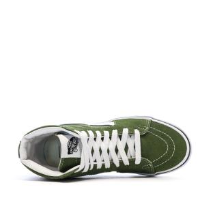 Baskets Verte Mixte Vans Sk8-hi Color Theory Pesto vue 4