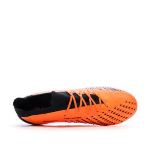 Chaussures de Foot Orange/Noir Adidas Predator Accuracy.1 L SG vue 0