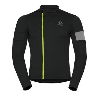 T-shirt Manches Longues Noir Homme Odlo Lombardia pas cher