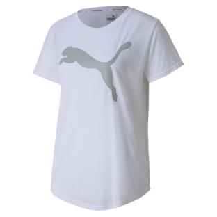 T-shirt Blanc Femme Puma Evostripe pas cher