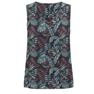 T-Shirt Marine Imprimé Femme Only Onlselina pas cher