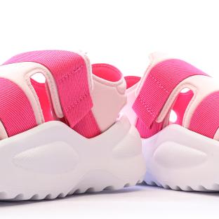Sandales Roses/Blanches Fille Adidas Mehana vue 0