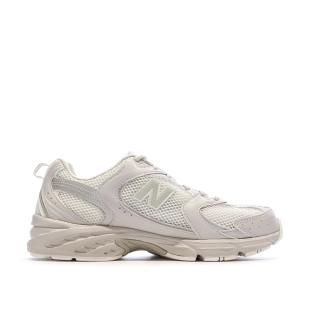 New Balance 530 Baskets Ecru Homme vue 0