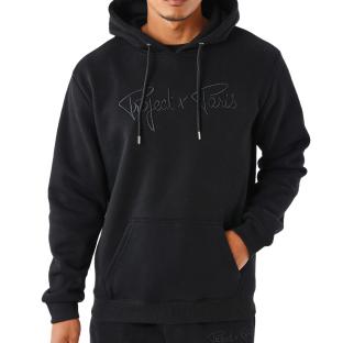 Sweat à Capuche Noir Homme Project X Paris Signature vue 0