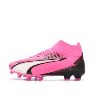 Chaussures de Football Rose/Noire Homme Puma Ultra Pro pas cher