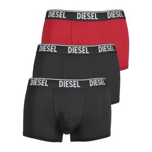 x3 Boxers Rouge/Noire Homme Diesel Shawnthreepack vue 0