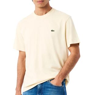 T-shirt Écru Homme Lacoste TH73181 vue 0