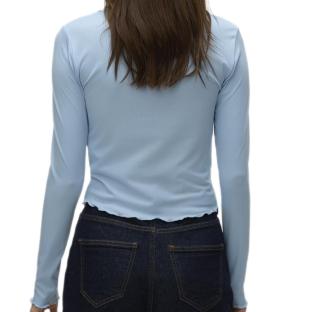 T-shirt Bleu Femme Vero Moda Sofia vue 0