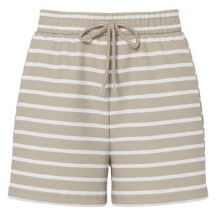 Short Beige/Blanc Femme Pieces Chilli vue 0