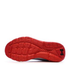 Chaussures de Running Grises/Rouges Femme Under Armour Charged Rogue 3 vue 5