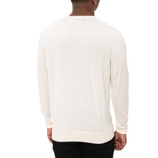 Beiger Herrenpullover Calvin Klein Jeans Ls Eu Clsc Cttn Ansicht 0
