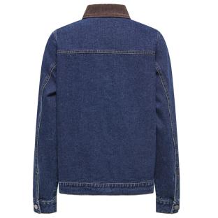 Veste en Jean Bleu Femme JDY Ella Pocket vue 2