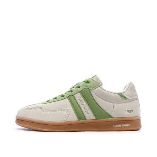 Baskets Beige/Verte Femme Teddy Smith 120519 vue 0