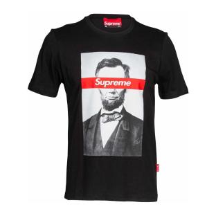 T-shirt Noir Homme Supreme Grip Story pas cher