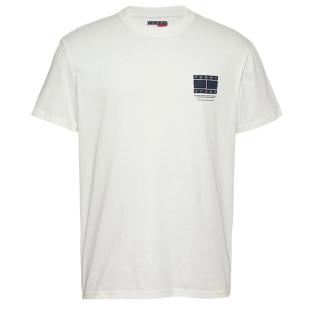 T-Shirt Blanc Homme Tommy Hilfiger Graphic pas cher