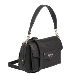Sac à main Noir Femme Guess Eco Brenton vue 3