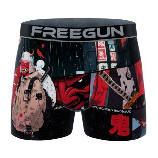Boxer Noir/Rouge Homme Freegun Montre vue 0
