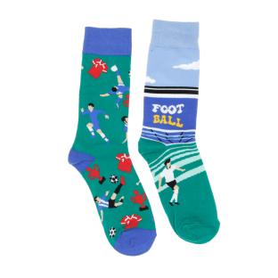 Chaussettes Vert/Bleu Mixte Stella Green Football pas cher