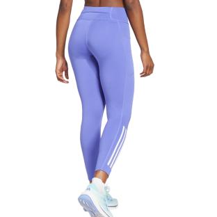 Legging Violet Femme Adidas Dailyrun 3s 7/8 vue 0