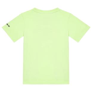 T-shirt Vert Garçon Adidas Stoked vue 2
