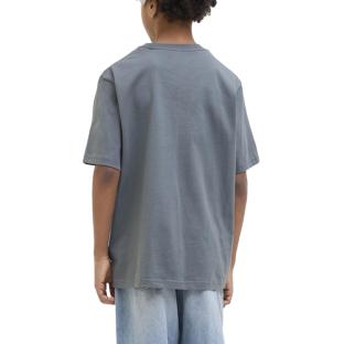 T-shirt Bleu Moyen Garçon Jack & Jones Jorvesterbro vue 2