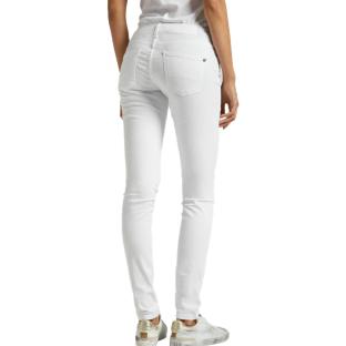 Jean Slim Blanc Femme Pepe Jeans Gymdigo vue 0