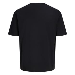 T-Shirt Noir Homme Jack & Jones Frederiksberg vue 0