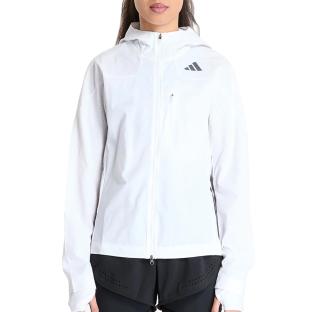 Veste de Running Blanc Femme Adidas Adizero vue 0