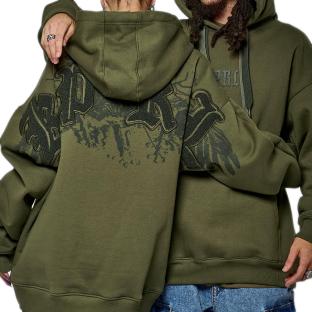 Khaki Kapuzenpullover Women Kaporal SALTO Ansicht 0