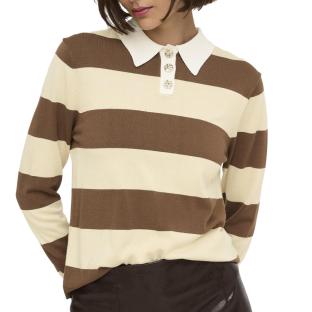 Polo amarillo/marrón para mujer JDY Melany ver 0