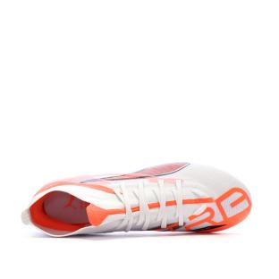 Chaussures de Foot Blanc Homme Puma Ultra 5 Match+ FG/AG vue 0
