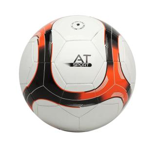 Ballon de Foot Blanc/Orange 77747 pas cher