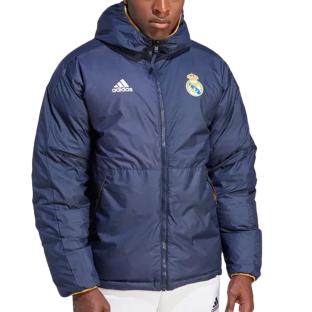 Real Madrid Doudoune Marine Homme Adidas Down pas cher