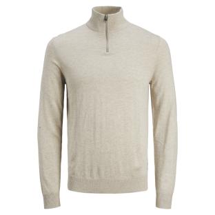 Pull Gris Homme Jack & Jones Hemils pas cher